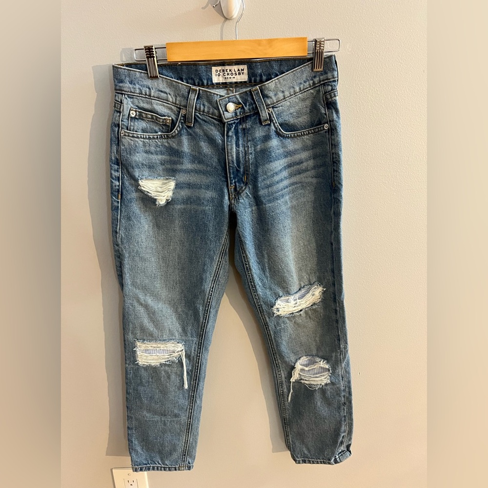 Derek Lam 10 Crosby MILA midrise girlfriend jeans size 26